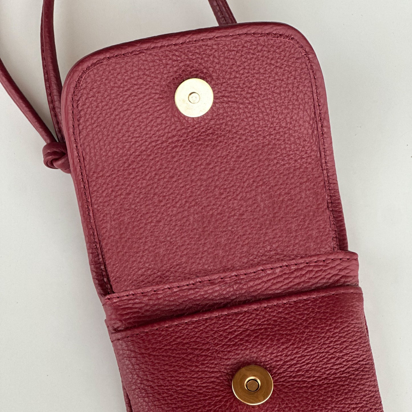 Eva Mini Crossbody Bag Burgundy