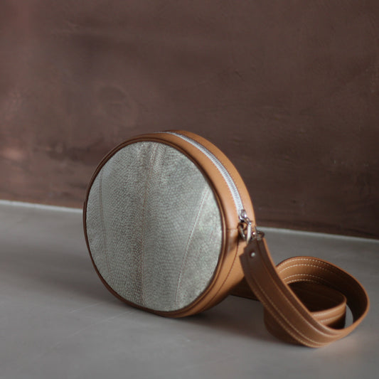 Billy Bag Brown with silver metals