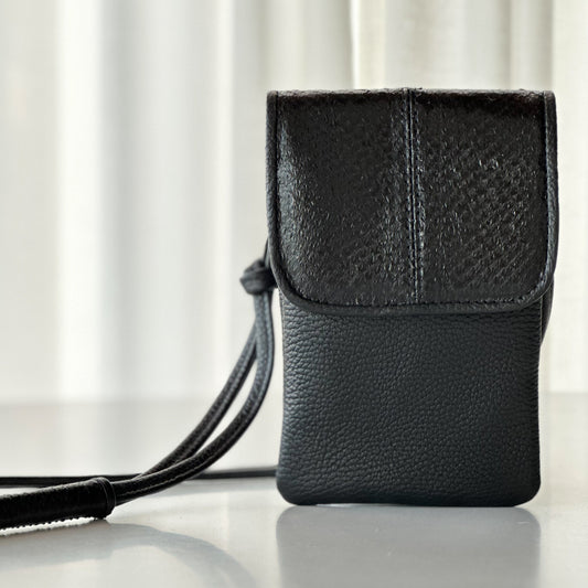 Eva Mini Crossbody Bag Black