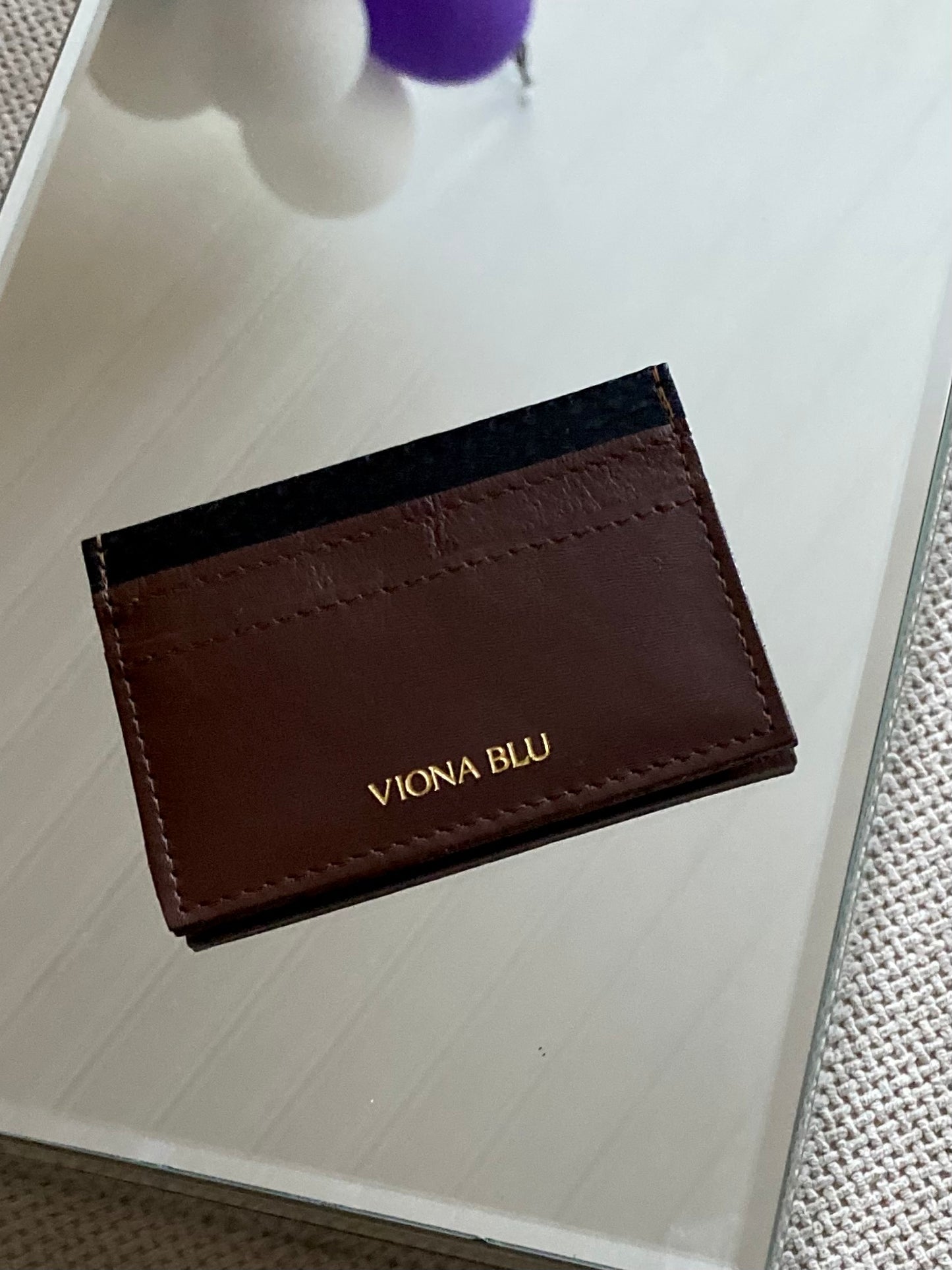 Amelia Cardholder Brown
