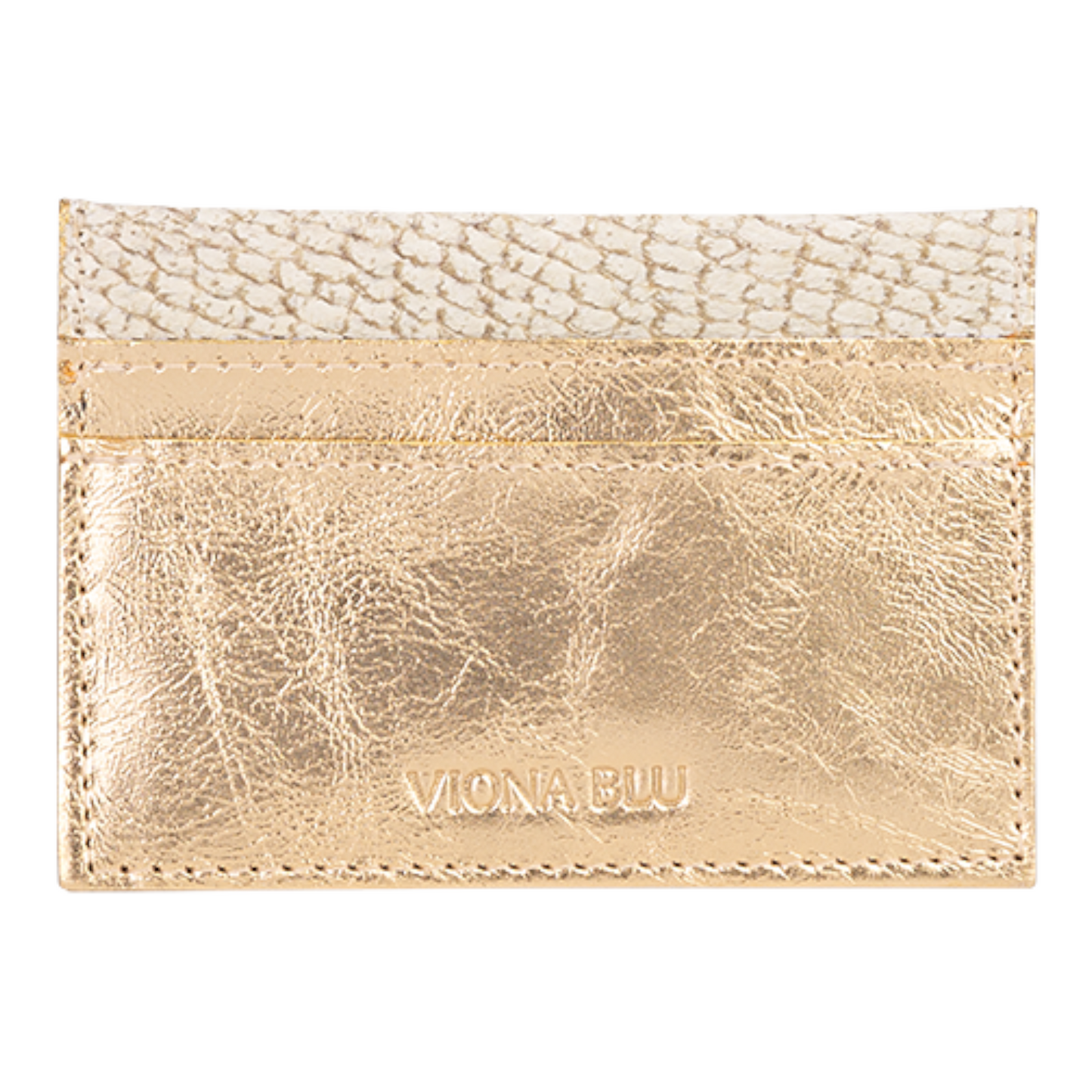 Amelia Cardholder Gold